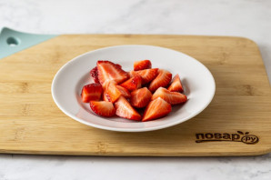 Клубнично-банановое мороженое