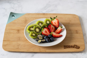 Смузи в тарелке Смузи в тарелке