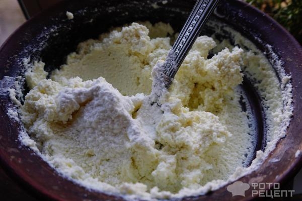 Рецепт: Армянское пасхальное печенье - на твороге и с курагой Рецепт: Армянское пасхальное печенье - на твороге и с курагой