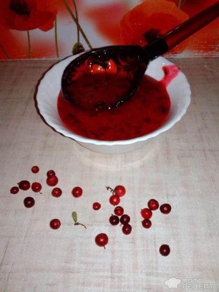 Рецепт: Брусника, протертая с сахаром - Свежая брусника без варки на зиму Рецепт: Брусника, протертая с сахаром - Свежая брусника без варки на зиму