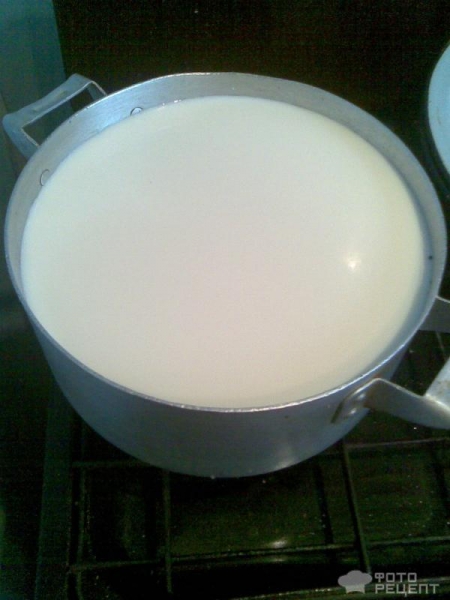 Рецепт: Домашняя ряженка - Вкуснейшая ряженка,приготовленная дома