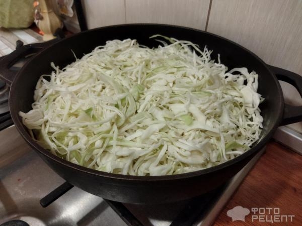 Рецепт: Капуста тушеная с овощами - и молоком и копчённой паприкой Рецепт: Капуста тушеная с овощами - и молоком и копчённой паприкой