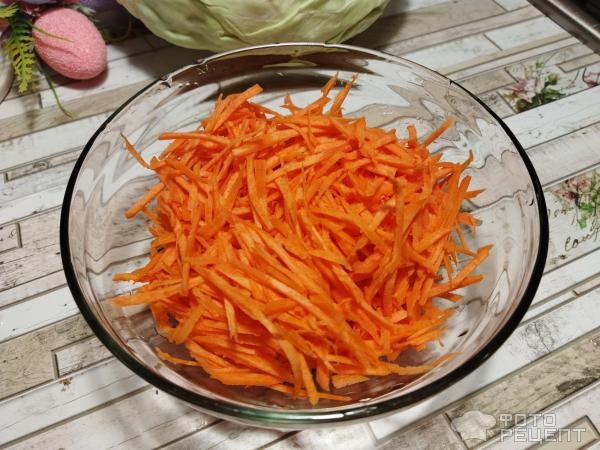 Рецепт: Капуста тушеная с овощами - и молоком и копчённой паприкой Рецепт: Капуста тушеная с овощами - и молоком и копчённой паприкой