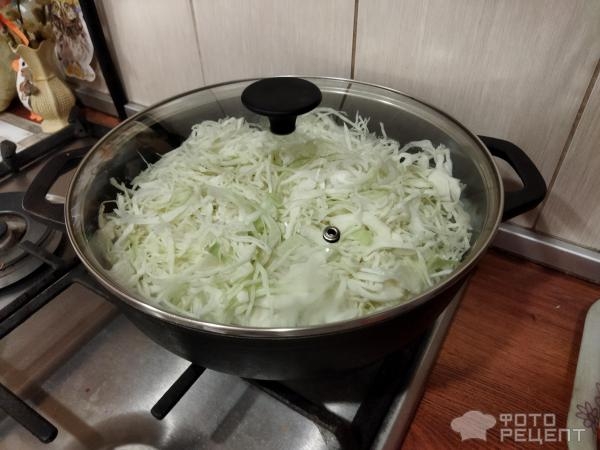 Рецепт: Капуста тушеная с овощами - и молоком и копчённой паприкой Рецепт: Капуста тушеная с овощами - и молоком и копчённой паприкой