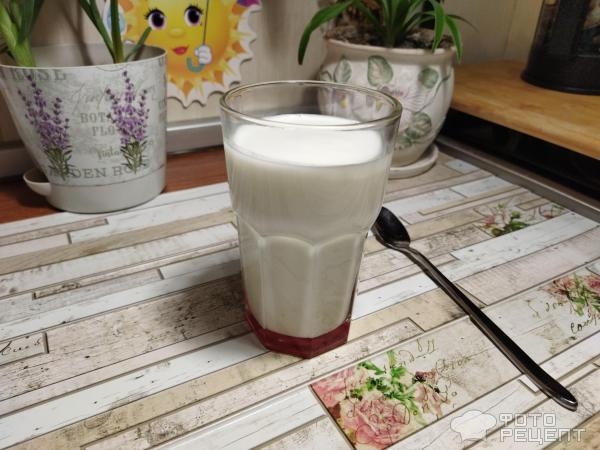 Рецепт: Кефирный напиток "Диетический" - с овсянкой, разными семечками ... Рецепт: Кефирный напиток "Диетический" - с овсянкой, разными семечками ...