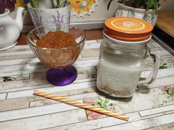 Рецепт: Кефирный напиток "Диетический" - с овсянкой, разными семечками ... Рецепт: Кефирный напиток "Диетический" - с овсянкой, разными семечками ...