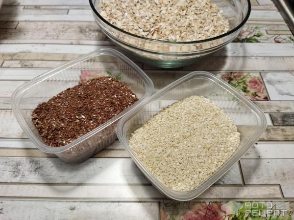 Рецепт: Овсяные кексы - с яблочным повидлом, когда нет куриных яиц, сахара и муки Рецепт: Овсяные кексы - с яблочным повидлом, когда нет куриных яиц, сахара и муки