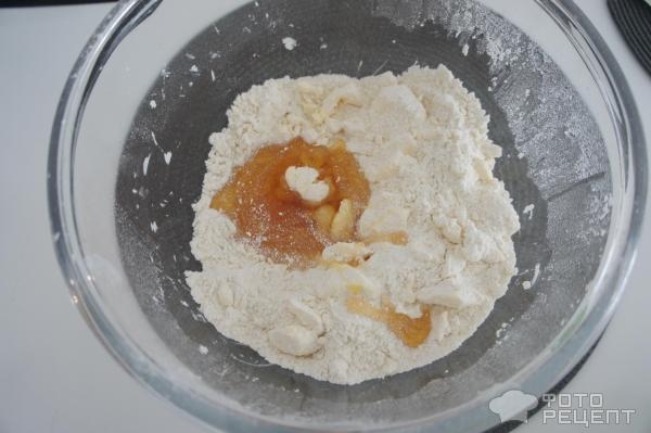 Рецепт: Печенье с медом - с медом, хрустящее, ароматное Рецепт: Печенье с медом - с медом, хрустящее, ароматное