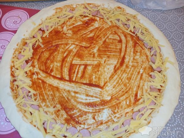 Рецепт: Пицца Assorty - вариант оформления бортика: когда бортик круче пиццы! Рецепт: Пицца Assorty - вариант оформления бортика: когда бортик круче пиццы!