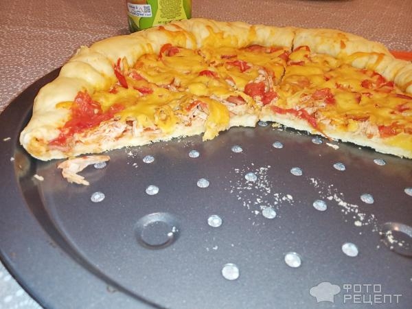 Рецепт: Пицца Assorty - вариант оформления бортика: когда бортик круче пиццы! Рецепт: Пицца Assorty - вариант оформления бортика: когда бортик круче пиццы!