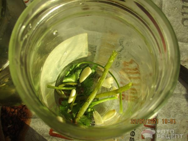 Рецепт: Редис маринованный - с чесноком Рецепт: Редис маринованный - с чесноком