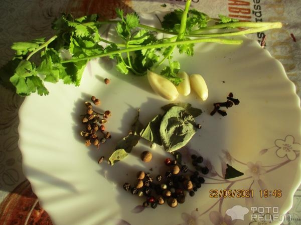 Рецепт: Редис маринованный - с чесноком Рецепт: Редис маринованный - с чесноком