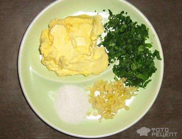 Рецепт: Сливочное масло с зеленью - заготовка-заморозка Рецепт: Сливочное масло с зеленью - заготовка-заморозка