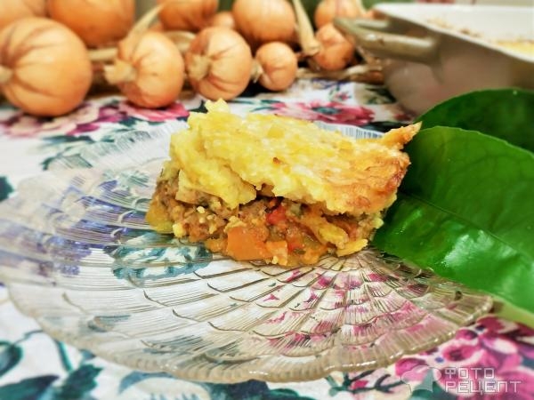 Рецепт: Сложная запеканка - Почти "Пастуший пирог" Рецепт: Сложная запеканка - Почти "Пастуший пирог"