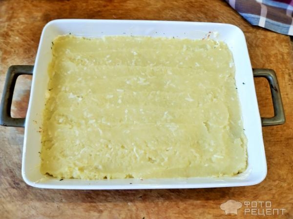 Рецепт: Сложная запеканка - Почти "Пастуший пирог" Рецепт: Сложная запеканка - Почти "Пастуший пирог"