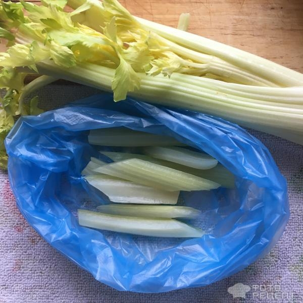 Рецепт: Стебель сельдерея - как заморозить сельдерей? Рецепт: Стебель сельдерея - как заморозить сельдерей?