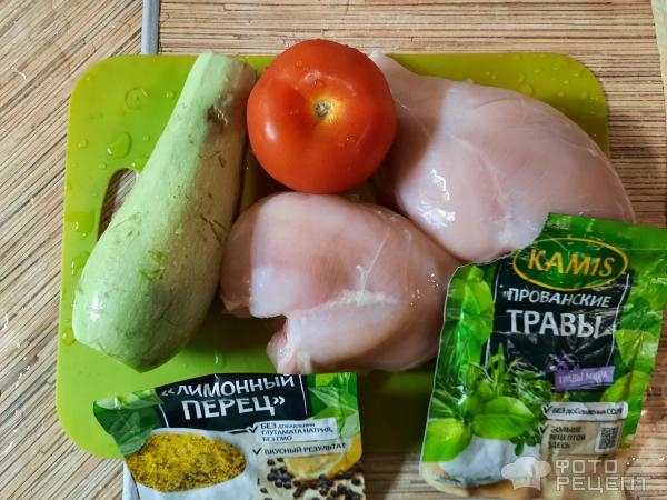 Рецепт: Запеченная в рукаве курица с овощами - ПП-рецепт, всего 3 ингредиента Рецепт: Запеченная в рукаве курица с овощами - ПП-рецепт, всего 3 ингредиента