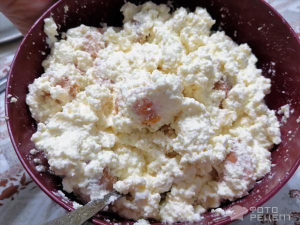 Рецепт: Запеканка творожно-фруктовая - без сахара Рецепт: Запеканка творожно-фруктовая - без сахара