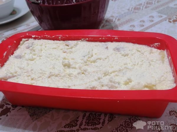 Рецепт: Запеканка творожно-фруктовая - без сахара Рецепт: Запеканка творожно-фруктовая - без сахара