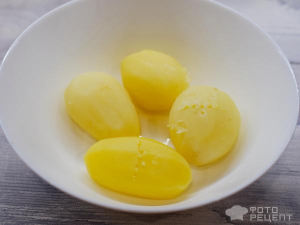 Рецепт: Жареные пирожки с картофелем - "Лапти" на сковороде. Вкусно и сытно!