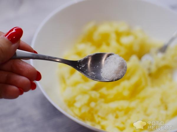 Рецепт: Жареные пирожки с картофелем - "Лапти" на сковороде. Вкусно и сытно!