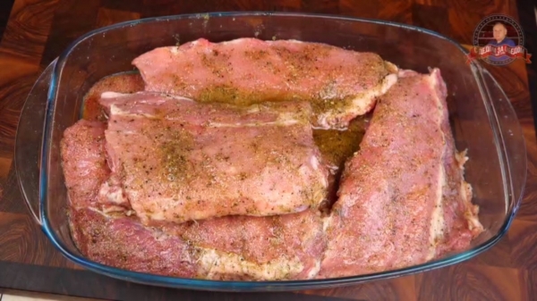 Свиные рёбрышки в карамельной глазури с дымком Свиные рёбрышки в карамельной глазури с дымком