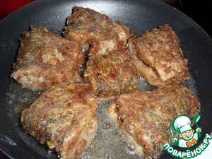 Жареная щука "Щедрые кусочки" Жареная щука "Щедрые кусочки"