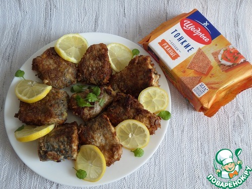 Жареная щука "Щедрые кусочки" Жареная щука "Щедрые кусочки"