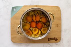 Варенье из яблок и абрикосов