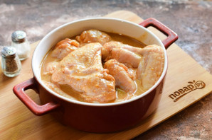 Крылышки в медово-соевом соусе Крылышки в медово-соевом соусе