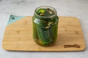 Огурцы с горчицей на зиму Огурцы с горчицей на зиму