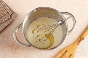 Шоколадный пирог с мандаринами