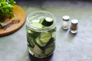 Огурцы кружочками на зиму