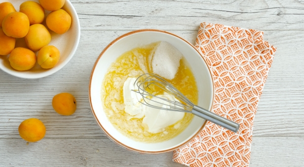 Заливной пирог с абрикосами, пошаговый рецепт с фото Заливной пирог с абрикосами, пошаговый рецепт с фото