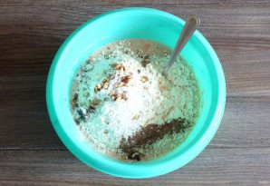 Морковно-банановый пирог