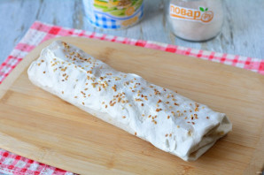 Рулет из лаваша с черносливом Рулет из лаваша с черносливом