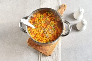 Суп с кускусом Суп с кускусом