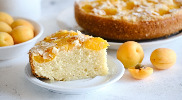 Заливной пирог с абрикосами, пошаговый рецепт с фото Заливной пирог с абрикосами, пошаговый рецепт с фото