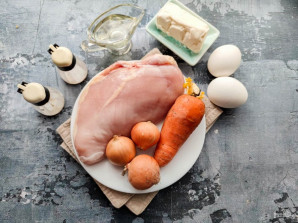 Куриный паштет с яйцом Куриный паштет с яйцом