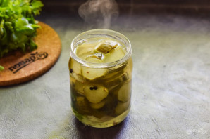 Огурцы кружочками на зиму