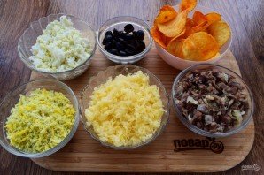 Салат Подсолнух Салат Подсолнух