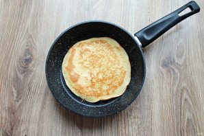 Блины с нутеллой и бананом