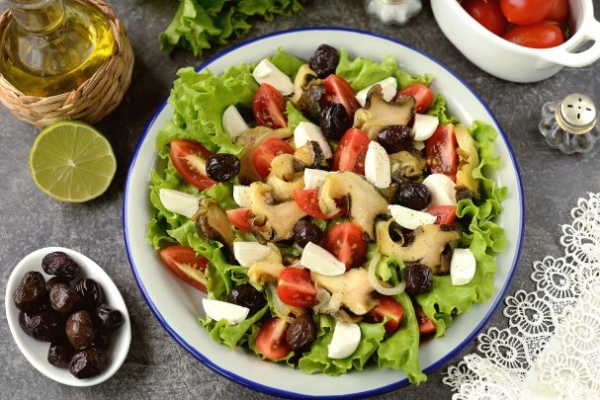 Салат с рапанами Салат с рапанами