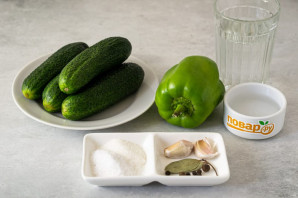 Огурцы с перцем на зиму Огурцы с перцем на зиму