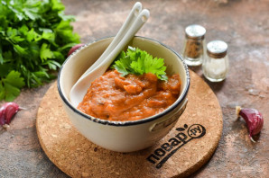 Соус для шашлыка из помидоров и баклажанов Соус для шашлыка из помидоров и баклажанов