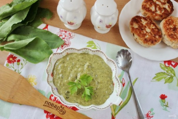 Соус из щавеля Соус из щавеля