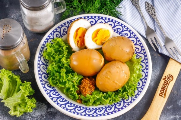 Маринованные яйца по-китайски Маринованные яйца по-китайски