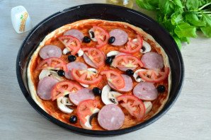 Пицца "Каприччиозо" Пицца "Каприччиозо"