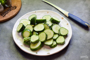 Огурцы кружочками на зиму