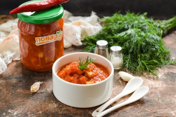 Кабачки на зиму острые